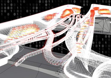 概念的可视化数据捕获的3 d印刷桥。图像通过MX3D