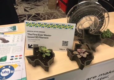 UBQ材料已经赢得了2022年的SXSW创新奖投机性设计。通过UBQ材料照片。