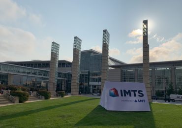 The entrance to the McCormick Place West Building that houses most of its 3D printing booths. Photo by Paul Hanaphy.