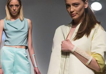 Irena Tosheva在2016春江南平江南平台版台版夏的新系列中，高级时尚与3D打印相遇