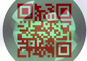 图形演示的完全一致,3 d印刷QR云。图像通过Nikhil古普塔