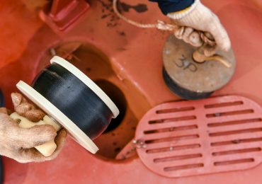 3 d印制破坏塞Berge船。通过介绍照片。