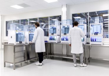 Ultimaker S5 3D printers at ERIKS' facility. Photo via Ultimaker.