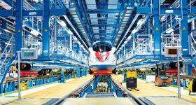 RZD高速Sapsan列车车队。图片来源:Stratasys
