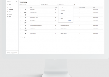 敏捷的PLM用户界面。图片来自3YOURMIND。