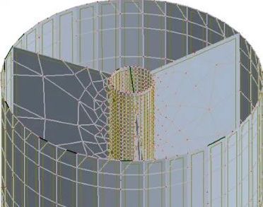 ChangeMaker 3D公司废水分配室的3D模型。