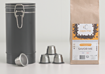 CAPS ME的咖啡胶囊产品系列。