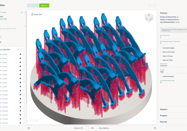 截图来自Oqton的Additive软件。