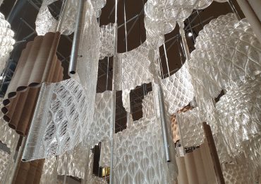 AURORA装置由达索系统公司和Arthur Mamou-Mani设计和生产。图片来自Hayley Everett。