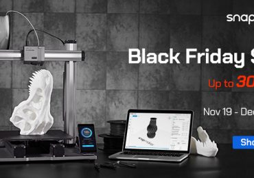 Snapmaker一系列“黑色星期五”交易的在线商店。通过Snapmaker形象。