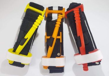 三Glia 3D打印加沙止血带。