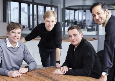 MakerVerse创始团队。从左至右:Christian Matzen, Tim Schark, Markus Seibold, Manish Katoch。图片来源:MakerVerse