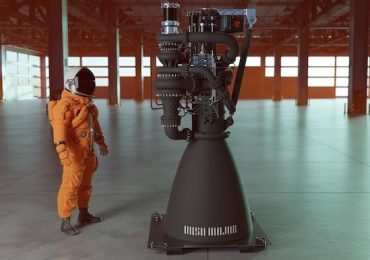 大熊星座的Arroway火箭发动机的渲染图。图片来自大熊座。