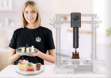 LuckyBot食品3D打印挤出机。江南平台版江南平台版图片来自Wiiboox。