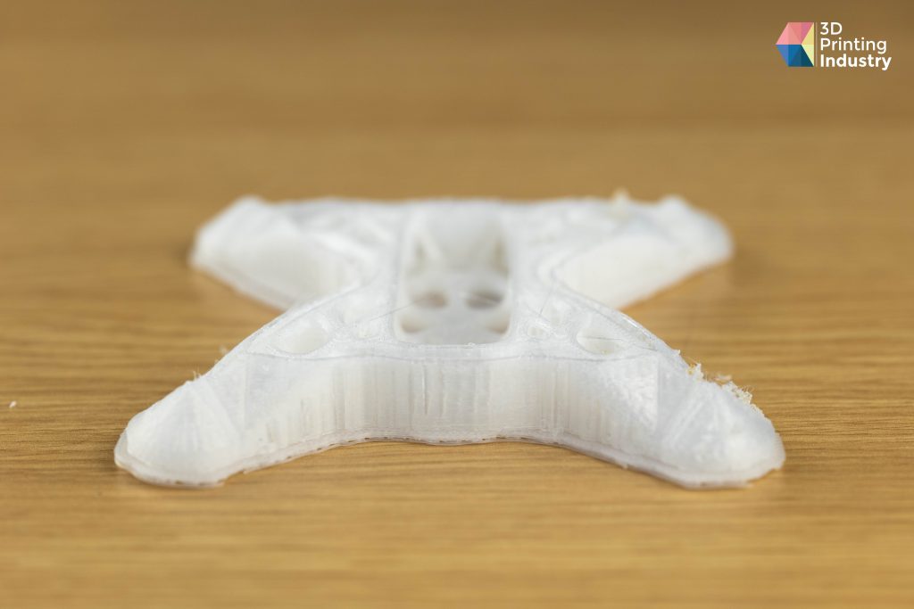 在移除支架前打印VXL 70。图片来自3D打印行业江南平台版。江南平台版