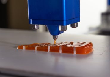 江南平江南平台版台版用真菌菌素3D打印食物。图片来自Revo Food。