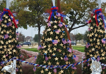 3D打印的金星来纪念逝去的英雄。图片来自德克萨斯堕落项目。