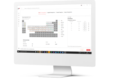 AMOptoMet软件用户界面。图片来自Intech添加剂解决方案。