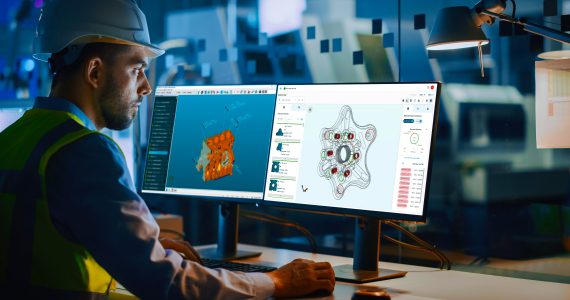 Nexus计量报告应用。通过六边形图像