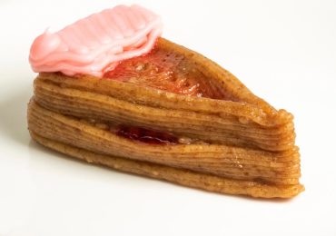 3D打印蛋糕。图片来自npj食品科学。