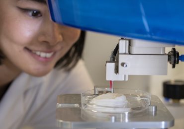 3D生物打印江南平台版人工软骨。图片来源:The Scar Free Foundation