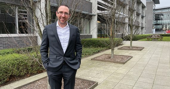 Kris Binon heads the new unit at HYBRID Software. Photo via HYBRID Software.