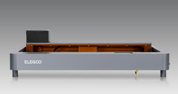 The new PHECDA desktop laser engraving machine. Image via ELEGOO.