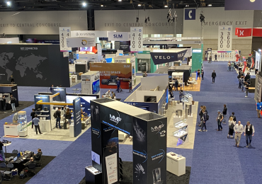 显示层快速+ TCT 2023的3天。图片由3 d印刷行江南平台版业江南平台版