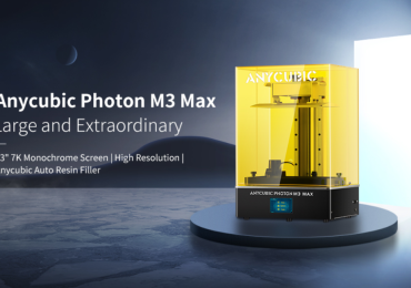 Anycubic光子M3马克斯巨幅树脂3 d打印机。通过Anycubic形象。