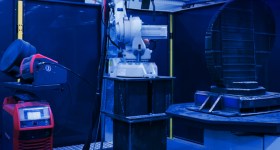 典型ARCEMY金属三维打印系统。江南平台版江南平台版通过AML3D形象。