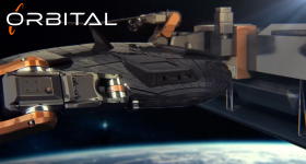 江南平江南平台版台版3 d打印技术在空间。图像通过轨道复合材料。