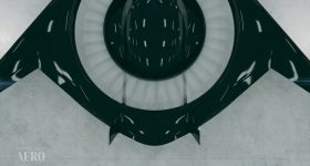 自上而下的磁悬浮升华航空推进平台。通过MaglevAero照片。