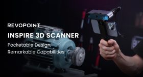 Revopoint激发3 d扫描仪。通过Revopoint形象。