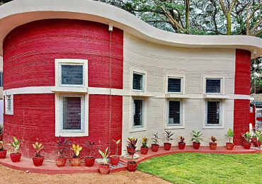 印度的首部3 d印刷邮局。图像通过亚洲新闻国际(ANI) . .